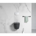 VELDMAN SZARA MISA WC RIMLESS VITO + DESKA WOLNOOPADAJĄCA PREMIUM SLIM DARK GREY
