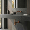 VELDMAN Okrągły syfon do umywalek ROSE GOLD MIEDŹ