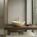 VELDMAN Umywalka ceramiczna 40 cm VERA BEŻOWY MAT kaszmir