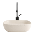 VELDMAN Umywalka ceramiczna nablatowa TOKYO SLIM PIASKOWY BEŻ