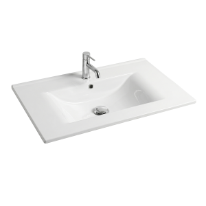 VELDMAN Umywalka ceramiczna wpuszczona w blat LACUS 80