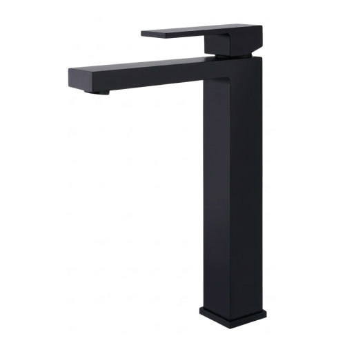 VELDMAN Bateria umywalkowa QUADRO czarna wysoka