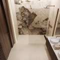 VELDMAN Ścianka prysznicowa WALK-IN BRENO 8 mm profil miedź szczotkowana - rozmiar do wyboru