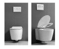 VELDMAN MISA WC RIMLESS ALBA DESKA DUROPLAST SLIM