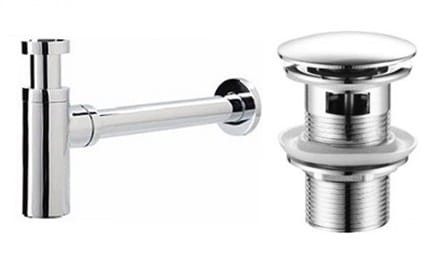 VELDMAN Korek klik klak + syfon do umywalek